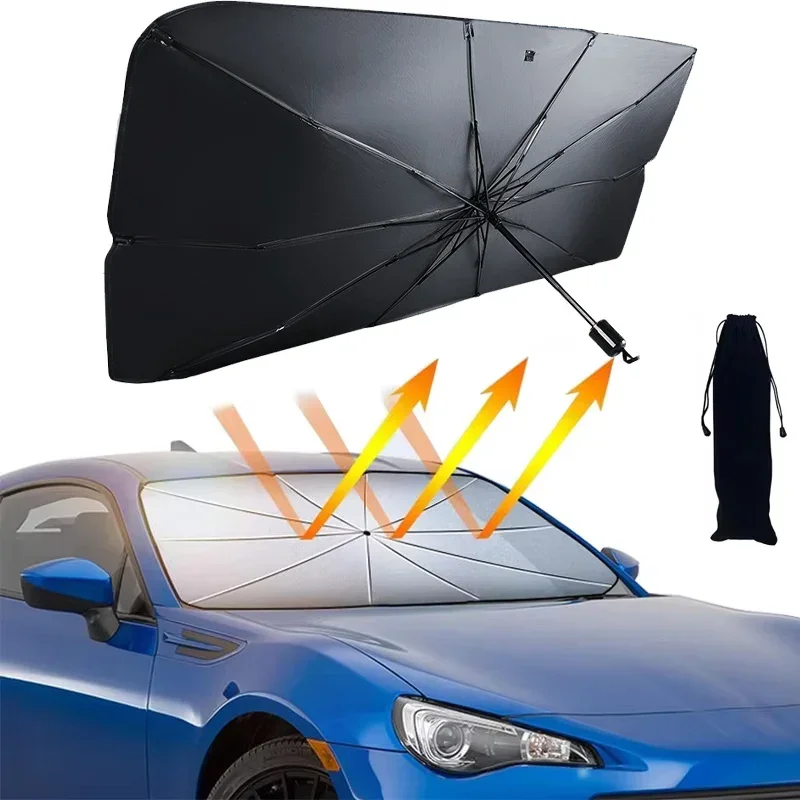 Windshield Sun Shade - Protetor Solar para Para-brisa de Carro,