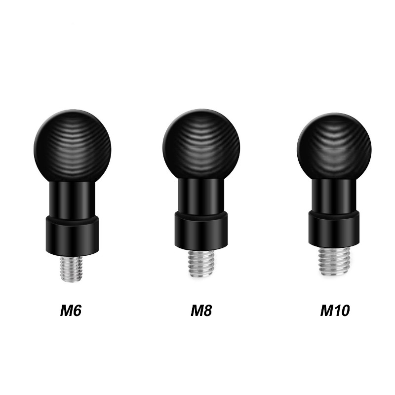 Car Accessories Online - Adaptador de Cabeça Esférica de Alumínio