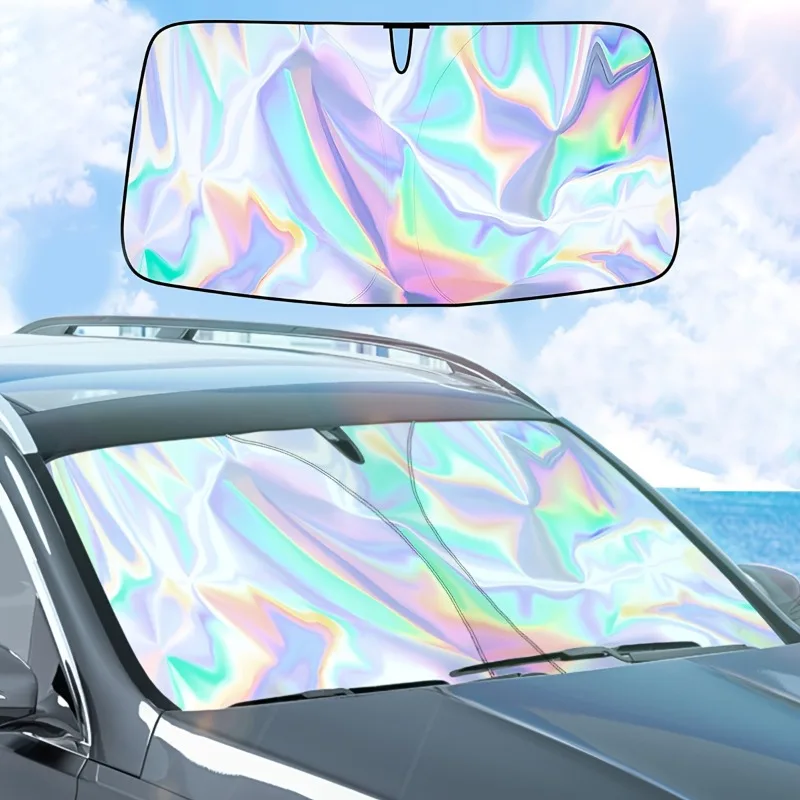 Windshield Sun Shade - 1pc sombra de sol do carro,