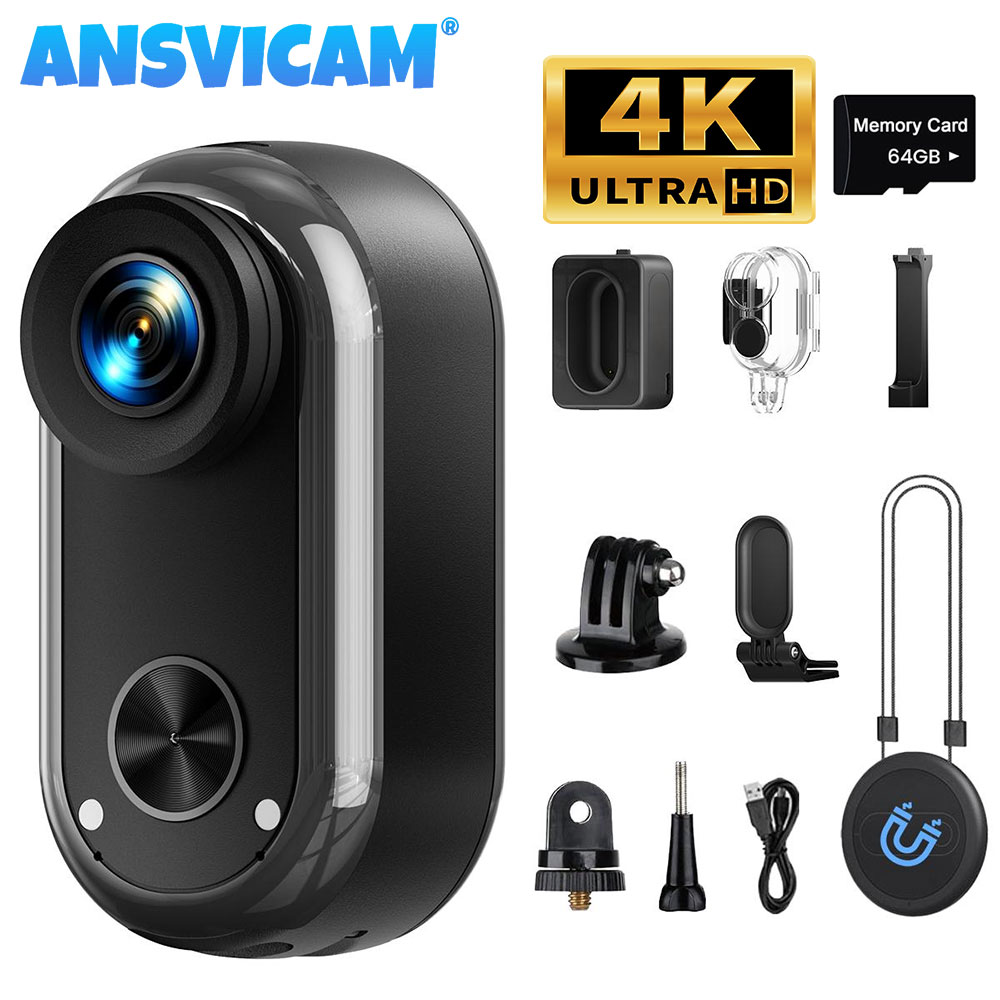 Car Accessories Online - Câmera de Ação Mini Wifi 4K