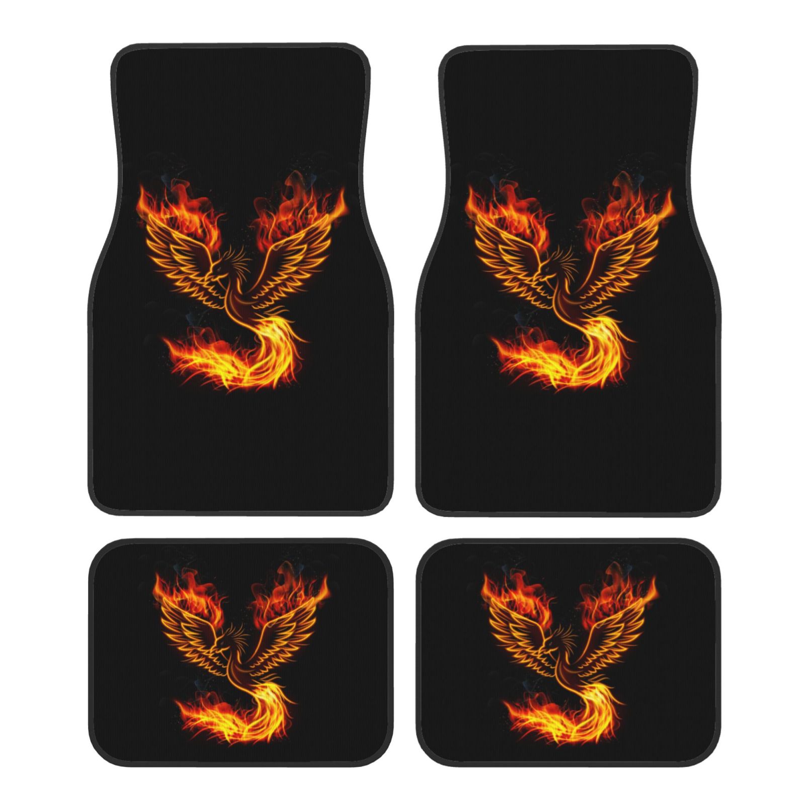 Car Accessories Phoenix - Chama pássaro fogo phoenix impressão tapetes