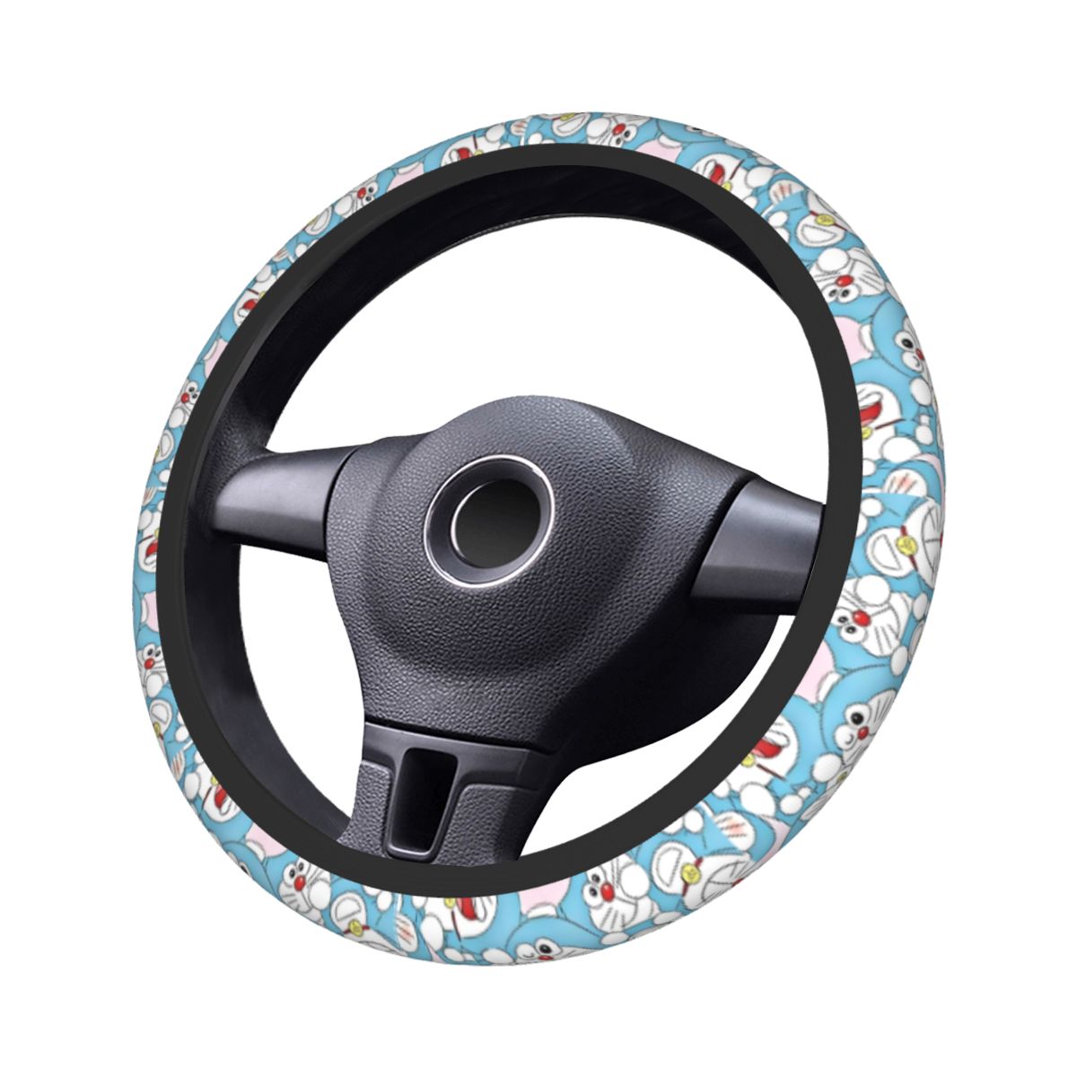 D.A.D Car Accessories - Capa de Volante Universal D-Doraemon para