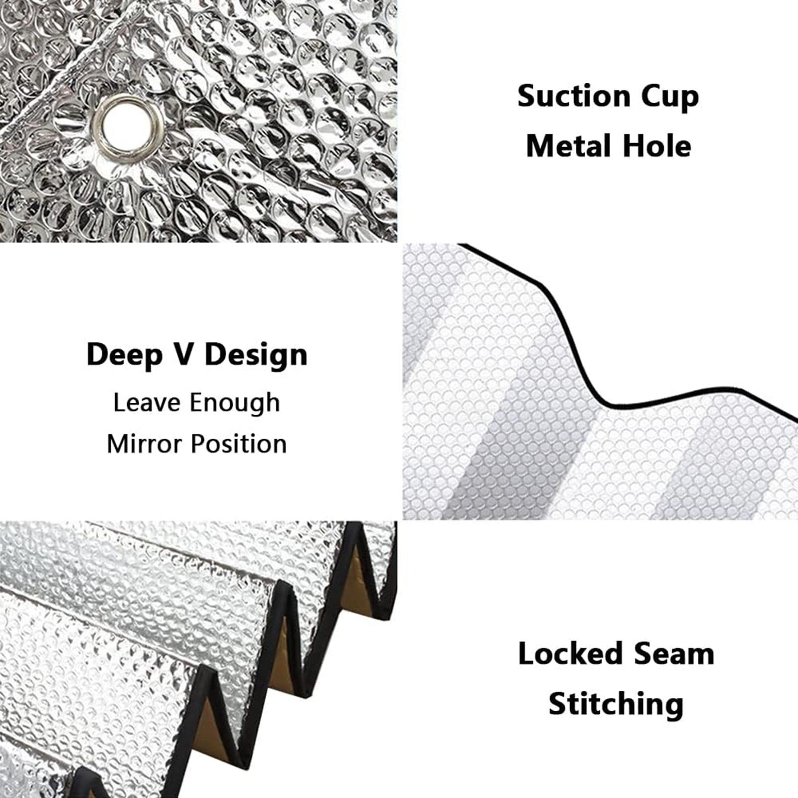 Windshield Sun Shade - Protetor Solar Universal para Para-brisa de