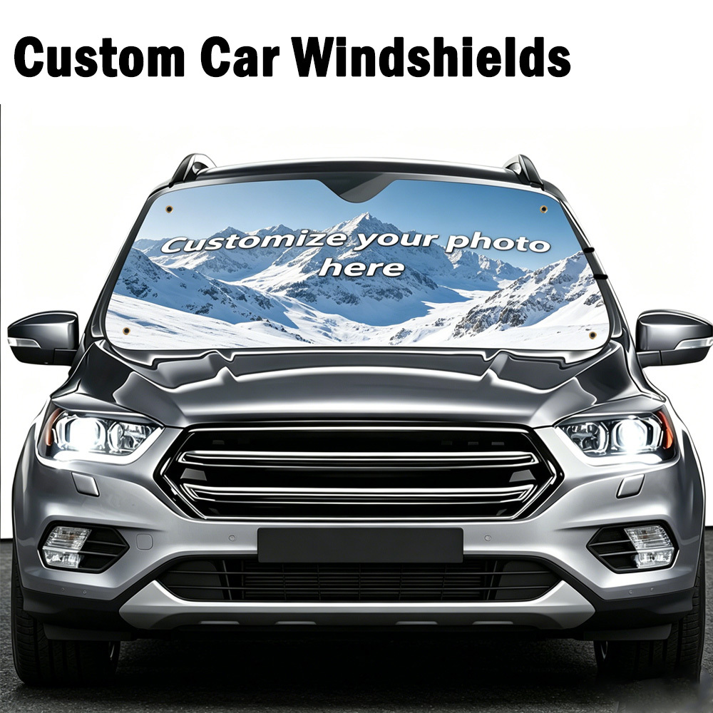 Car Accessories You Need - Protetor Solar Personalizado para Carro com
