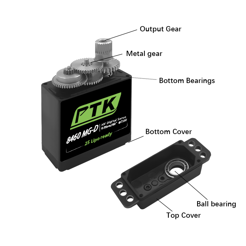 PTK 8460 MG-D9g Servo Digital  - D.A.D Car Accessories avaliação e preço