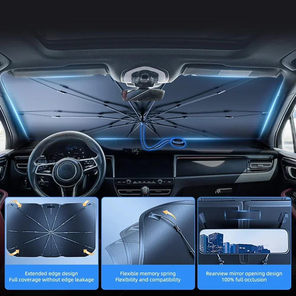 Protetor Solar para Para-brisa - Windshield Sun Shade avaliação e preço