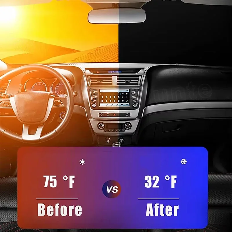Protetor Solar para Carro, Som - Windshield Sun Shade avaliação e preço