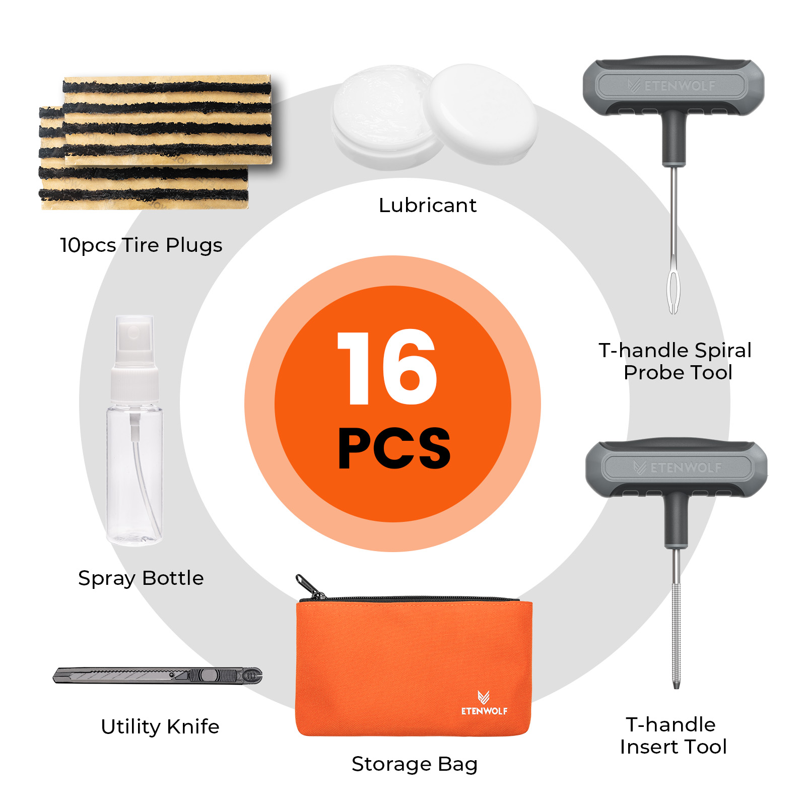 Novo kit universal de reparo d - Car Emergency Tool Kit avaliação e preço