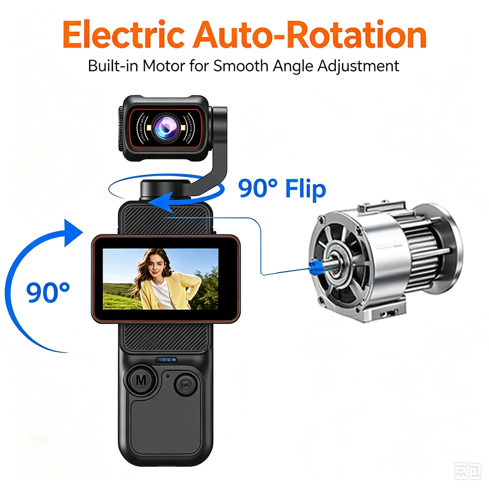 Câmera de Vlog Portátil 2K, 27 - Car Accessories Online avaliação e preço