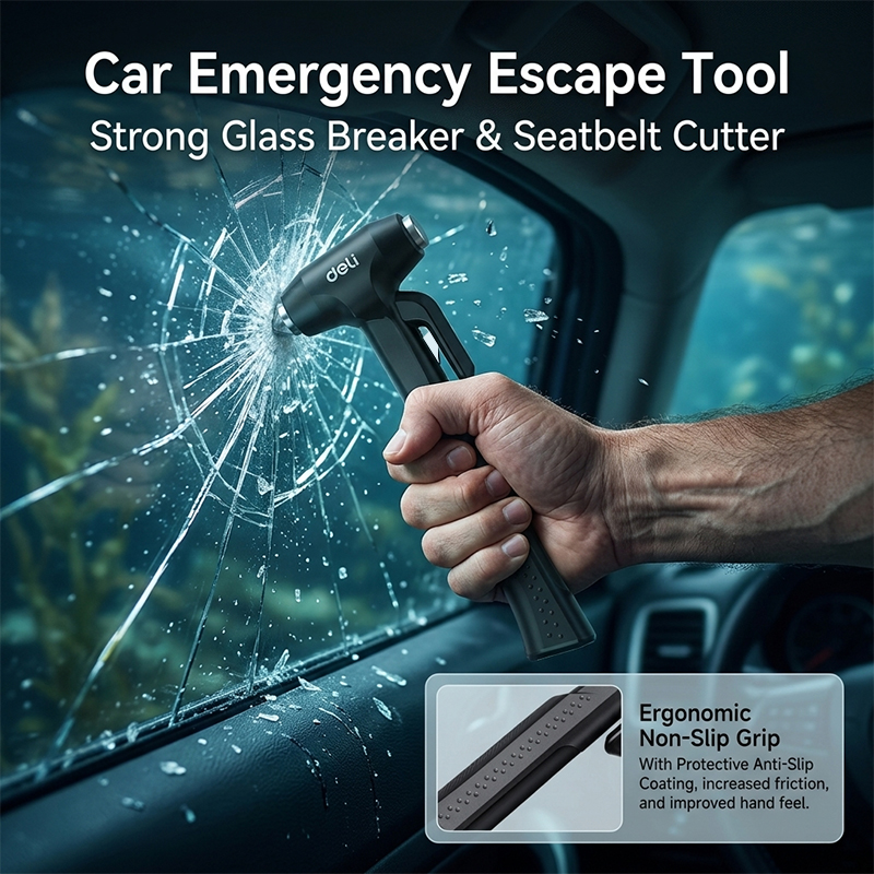Martelo de Segurança Portátil  - Car Emergency Tool Kit avaliação e preço