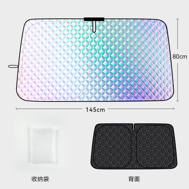 Para Tesla Model 3 Y S X YL Ju - Windshield Sun Shade avaliação e preço