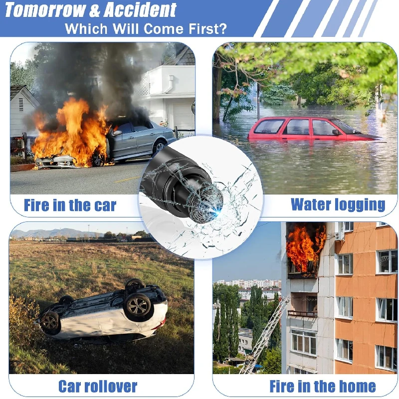 Martelo de segurança para carr - Car Emergency Tool Kit avaliação e preço